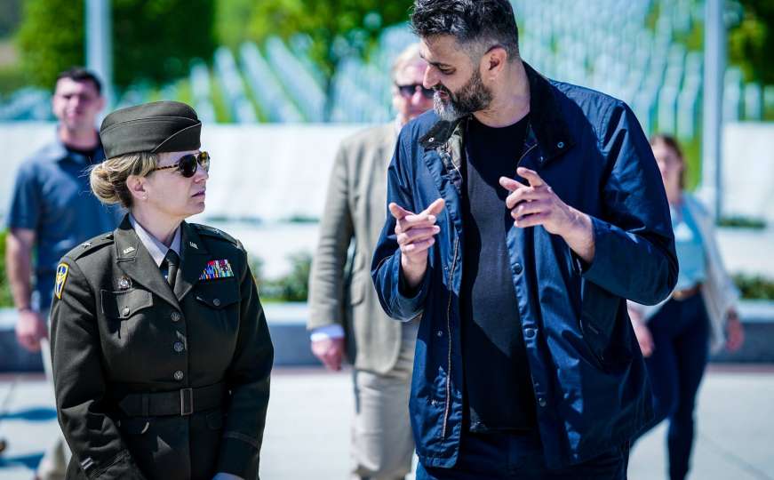 Komandantica NATO štaba Pamela McGah posjetila Memorijalni centar Srebrenica